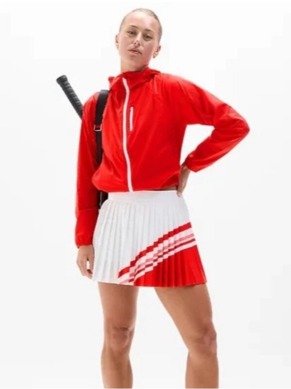NEW❤️Athleta Match Point
High Rise Pleated Colorblock 13
1/2" Skort  $89